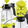 ENTREPOT BRICO - Pulvérisateur de jardin à pression portatif avec buse réglable 1,5 L - vignette