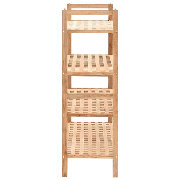 VIDAXL - vidaXL étagère à  chaussures Bois de noyer massif 69 x 26 x 81 cm - large