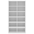 VIDAXL - vidaXL étagère à  chaussures Blanc 54x34x100,5 cm Bois d'ingénierie - vignette