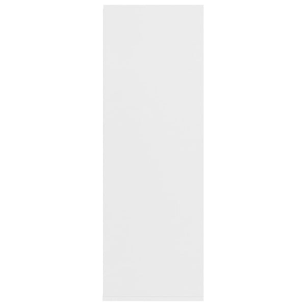 VIDAXL - vidaXL étagère à  chaussures Blanc 54x34x100,5 cm Bois d'ingénierie - large