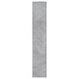 VIDAXL - vidaXL Armoire à  chaussures gris béton 54x34x183 cm bois d'ingénierie - vignette