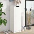 VIDAXL - vidaXL Armoire à  chaussures Blanc 30x35x100 cm Bois d'ingénierie - vignette