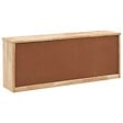 VIDAXL - vidaXL Banc de rangement de chaussures 94x20x38cm Bois massif de noyer - vignette