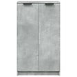 VIDAXL - vidaXL Armoire à  chaussures Gris béton 59x35x100 cm Bois d'ingénierie - vignette