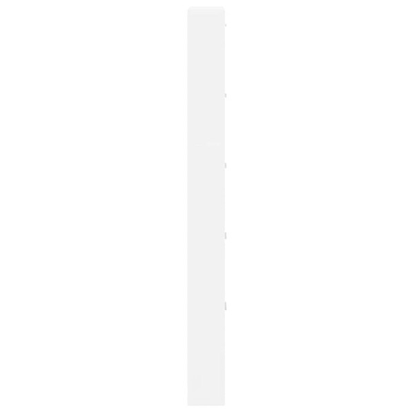 VIDAXL - vidaXL Meuble à  chaussures en bois avec 5 compartiments Blanc - large