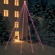VIDAXL - vidaXL Sapin de Noël à  LED Int/Extérieur 1300 LED colorées 8 m - vignette