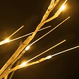 VIDAXL - vidaXL Bouleau blanc à  LED 672 LED Blanc chaud 400 cm - vignette