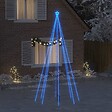 VIDAXL - vidaXL Sapin de Noël à  LED Intérieur/Extérieur 576 LED bleu 3,6 m - vignette
