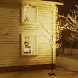 VIDAXL - vidaXL Arbre à  LED fleur de cerisier 672 LED Blanc chaud 400 cm - vignette