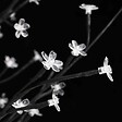 VIDAXL - vidaXL Arbre à  LED fleur de cerisier 672 LED Blanc chaud 400 cm - vignette