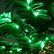 VIDAXL - vidaXL Palmier à  LED 252 LED Blanc chaud 400 cm - vignette