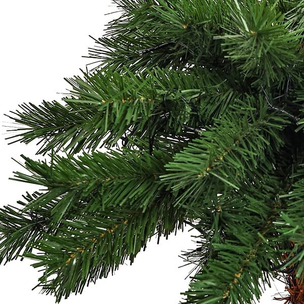 VIDAXL - vidaXL Sapin de Noël avec LED 120 cm - large
