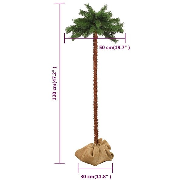 VIDAXL - vidaXL Sapin de Noël avec LED 120 cm - large