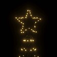 VIDAXL - vidaXL Arbre de Noël cône 1400 LED Blanc chaud 160x500 cm - vignette
