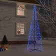 VIDAXL - vidaXL Arbre de Noël cône 1400 LED Bleues 160x500 cm - vignette