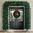 VIDAXL - vidaXL Arche d'arbre de Noël Vert 240 cm - vignette