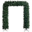 VIDAXL - vidaXL Arche d'arbre de Noël Vert 240 cm - vignette