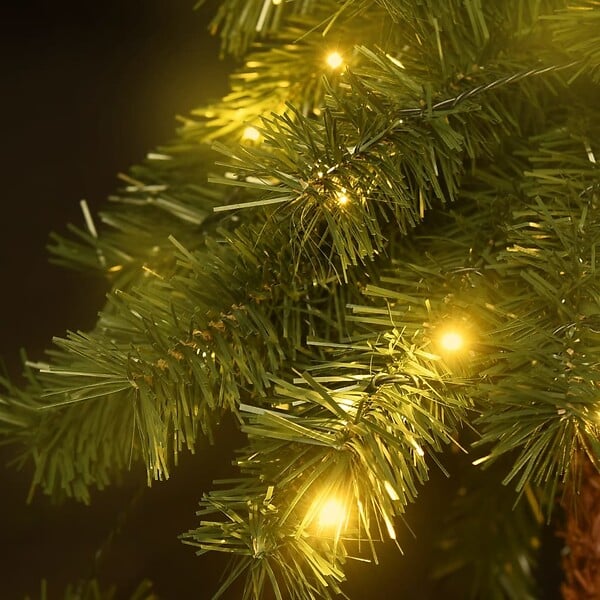 VIDAXL - vidaXL Sapin de Noël avec LED 180 cm - large