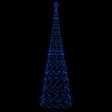 VIDAXL - vidaXL Arbre de Noël cône 3000 LED Bleues 230x800 cm - vignette