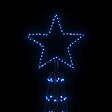 VIDAXL - vidaXL Arbre de Noël cône 3000 LED Bleues 230x800 cm - vignette