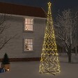 VIDAXL - vidaXL Arbre de Noël cône 3000 LED Blanc chaud 230x800 cm - vignette