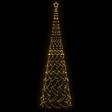 VIDAXL - vidaXL Arbre de Noël cône 3000 LED Blanc chaud 230x800 cm - vignette