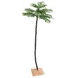 VIDAXL - vidaXL Palmier à  LED 136 LED Blanc chaud 220 cm - vignette