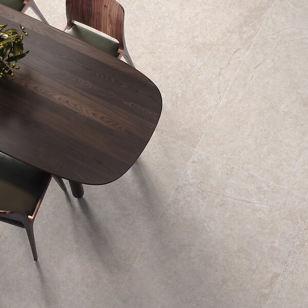 RO'MA NATURE - Carrelage effet Pierre Beige Coquille 120x60x0,9 cm In&Out Torvane - Sol et mur intérieur et Sol extérieur (vendu par carton de 1,44 m²) - large