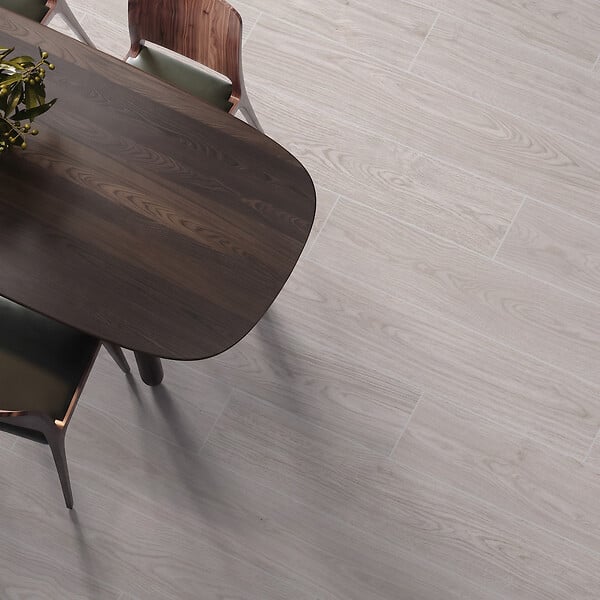RO'MA NATURE - Carrelage effet Parquet Bois Chêne Gris 121x19,5x0,9 cm In&Out Valoren - Sol et mur intérieur et Sol extérieur (vendu par carton de 0,94 m²) - large