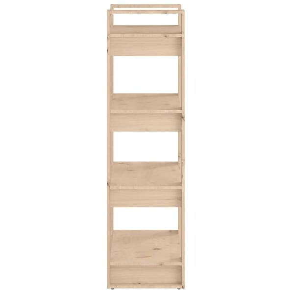 VIDAXL - vidaXL Bibliothèque/Séparateur de pièce 60x35x125 cm Bois massif - large