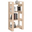 VIDAXL - vidaXL Bibliothèque/Séparateur de pièce 60x35x125 cm Bois massif - vignette