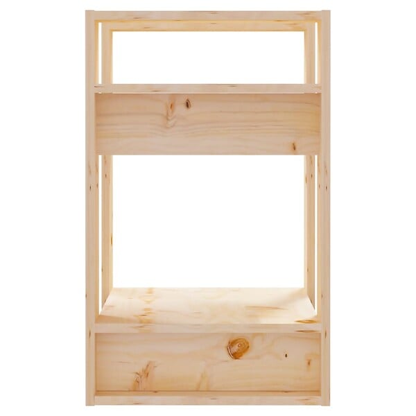 VIDAXL - vidaXL Bibliothèque/Séparateur de pièce 41x35x57 cm Pin massif - large