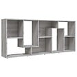 VIDAXL - vidaXL Bibliothèque Sonoma gris 67x24x161 cm Bois d'ingénierie - vignette