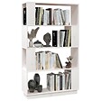VIDAXL - vidaXL Bibliothèque/Séparateur de pièce Blanc 80x25x132 cm Pin massif - vignette
