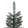 VIDAXL - vidaXL Sapin de Noël artificiel mince avec support Vert 180 cm PVC - vignette