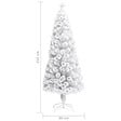 VIDAXL - vidaXL Arbre de Noël artificiel pré-éclairé blanc 210 cm fibre optique - vignette