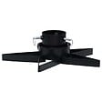 VIDAXL - vidaXL Support de sapin de Noël Noir 47x47x13,5 cm - vignette