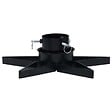 VIDAXL - vidaXL Support de sapin de Noël Noir 47x47x13,5 cm - vignette
