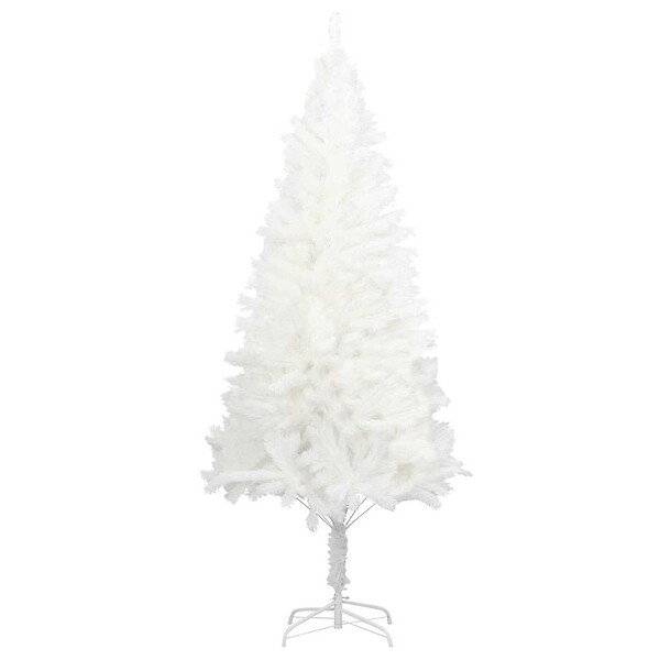 VIDAXL - vidaXL Arbre de Noël artificiel aiguilles réalistes blanc 120 cm - large