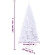 VIDAXL - vidaXL Arbre de Noël artificiel avec support 180 cm 620 branches - vignette
