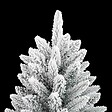 VIDAXL - vidaXL Sapin de Noël artificiel avec neige floquée 120 cm PVC et PE - vignette