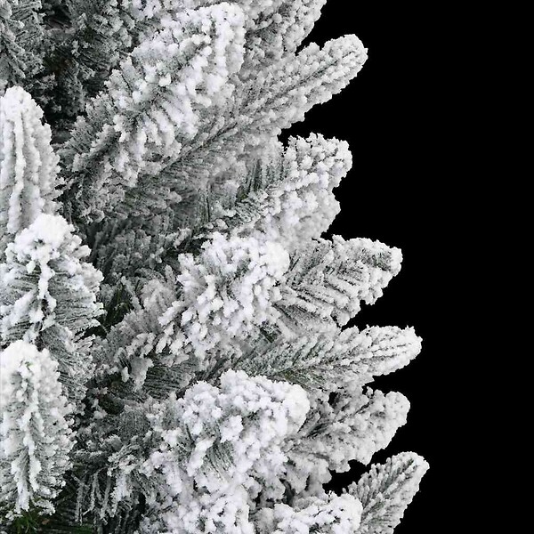VIDAXL - vidaXL Sapin de Noël artificiel avec neige floquée 120 cm PVC et PE - large