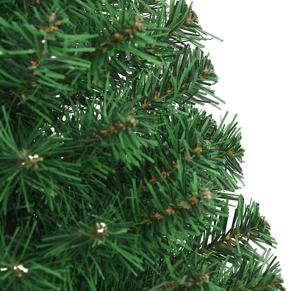 VIDAXL - vidaXL Arbre de Noël artificiel avec branches épaisses vert 120 cm PVC - large