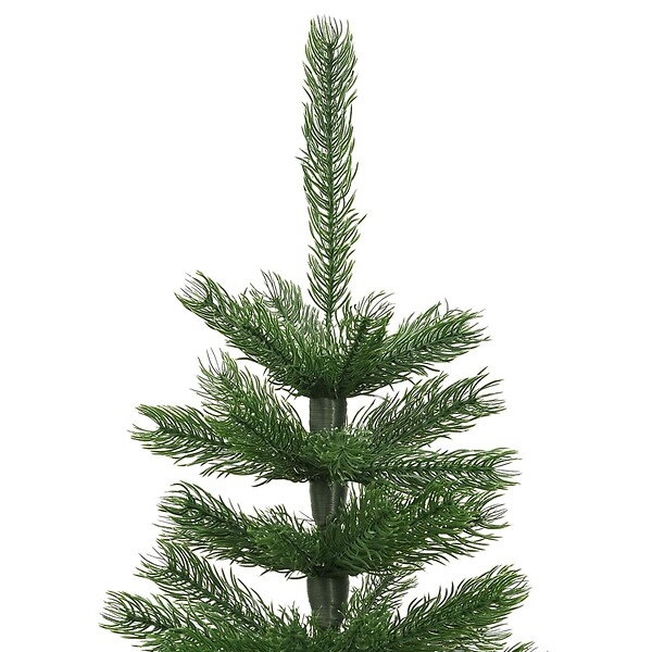 VIDAXL - vidaXL Sapin de Noël artificiel mince avec support 150 cm PE - large