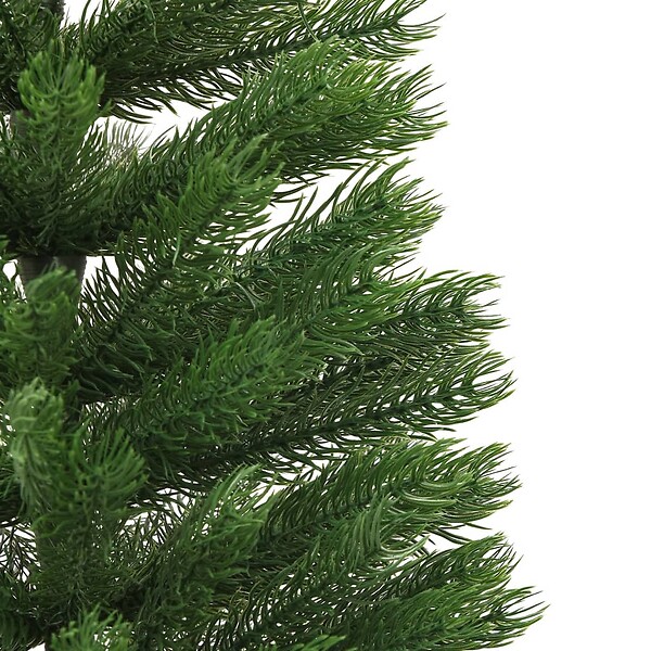VIDAXL - vidaXL Sapin de Noël artificiel mince avec support 150 cm PE - large