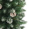 VIDAXL - vidaXL Sapin de Noël artificiel mince avec support 150 cm PVC - vignette