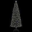VIDAXL - vidaXL Arbre de Noël pré-éclairé avec support 240 cm fibre optique - vignette