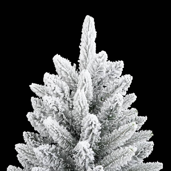 VIDAXL - vidaXL Sapin de Noël artificiel avec neige floquée 180 cm PVC et PE - large
