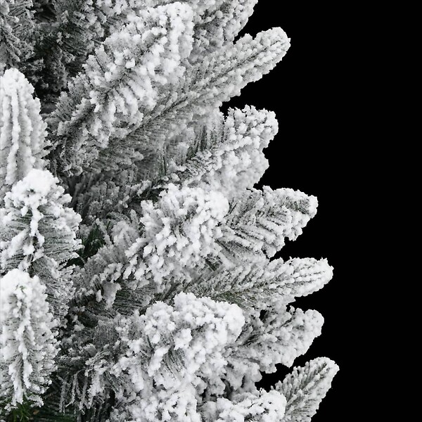 VIDAXL - vidaXL Sapin de Noël artificiel avec neige floquée 180 cm PVC et PE - large