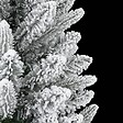 VIDAXL - vidaXL Sapin de Noël artificiel avec neige floquée 180 cm PVC et PE - vignette